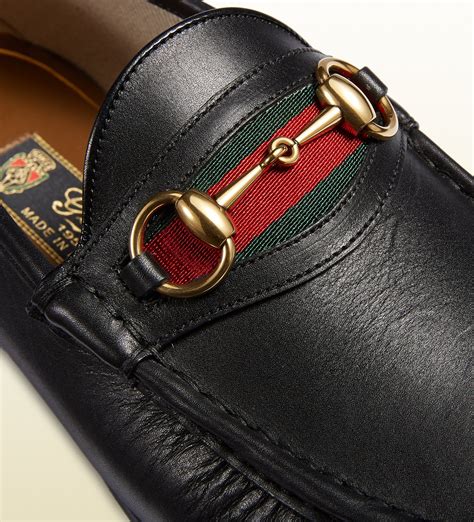 gucci black loafers mens|Gucci loafers neiman marcus.